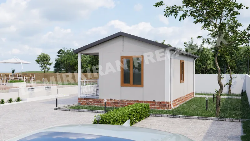 1+1 40 m² Tek Katlı Prefabrik Konut görsel 6