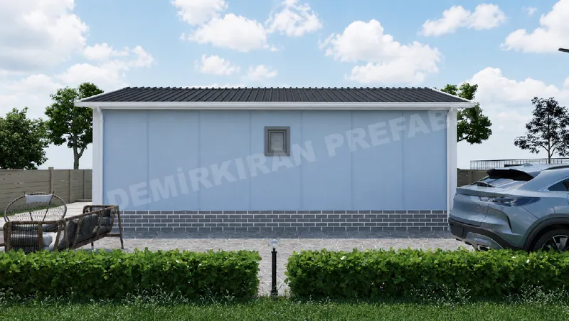 1+1 46 m² Tek Katlı Prefabrik Konut görsel 6