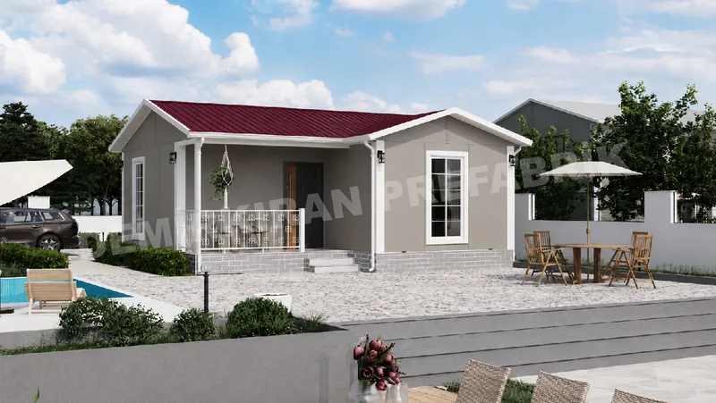 2+1 49 m² Tek Katlı Prefabrik Konut