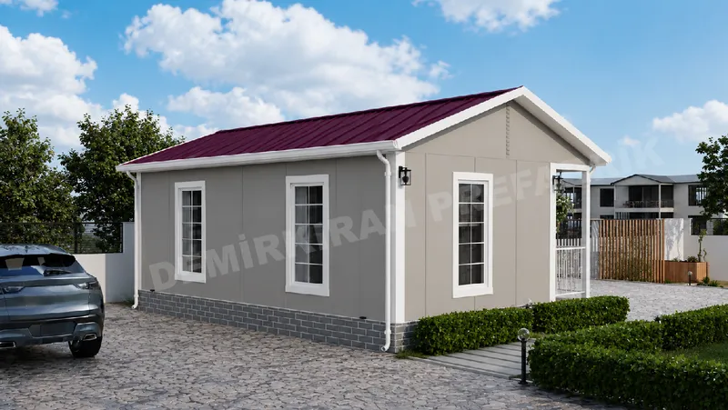 2+1 49 m² Tek Katlı Prefabrik Konut görsel 3