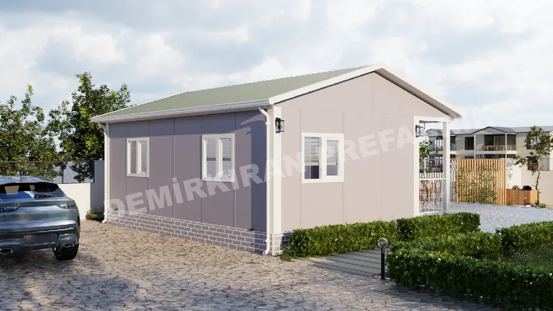 2+1 49 m² Tek Katlı Prefabrik Konut görsel 4