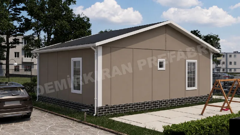2+1 54 m² Tek Katlı Prefabrik Konut görsel 6