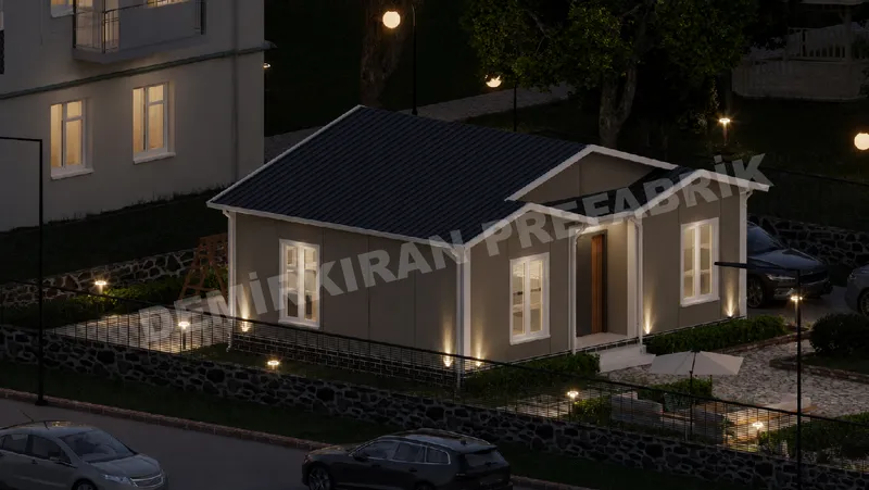 2+1 54 m² Tek Katlı Prefabrik Konut görsel 7