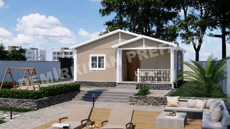 2+1 61 m² Tek Katlı Prefabrik Konut görsel 5