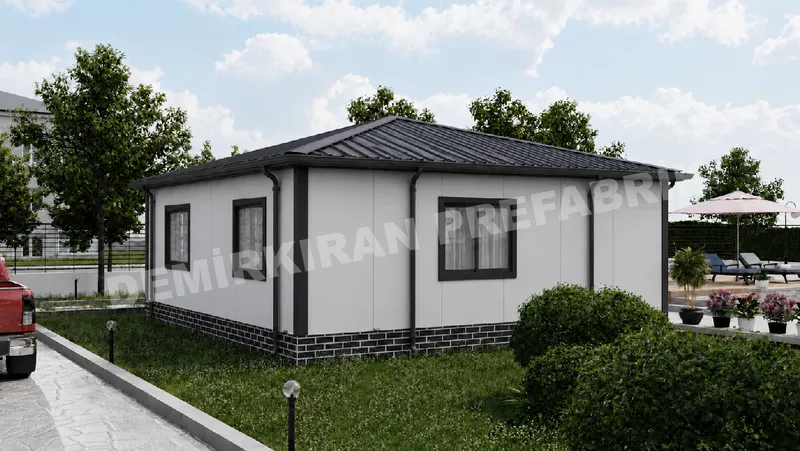 2+1 64 m² Tek Katlı Prefabrik Konut görsel 6