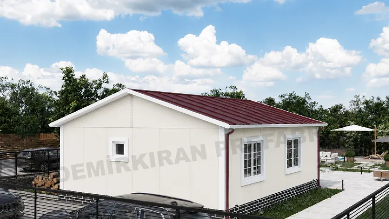 2+1 72 m² Tek Katlı Prefabrik Konut görsel 4